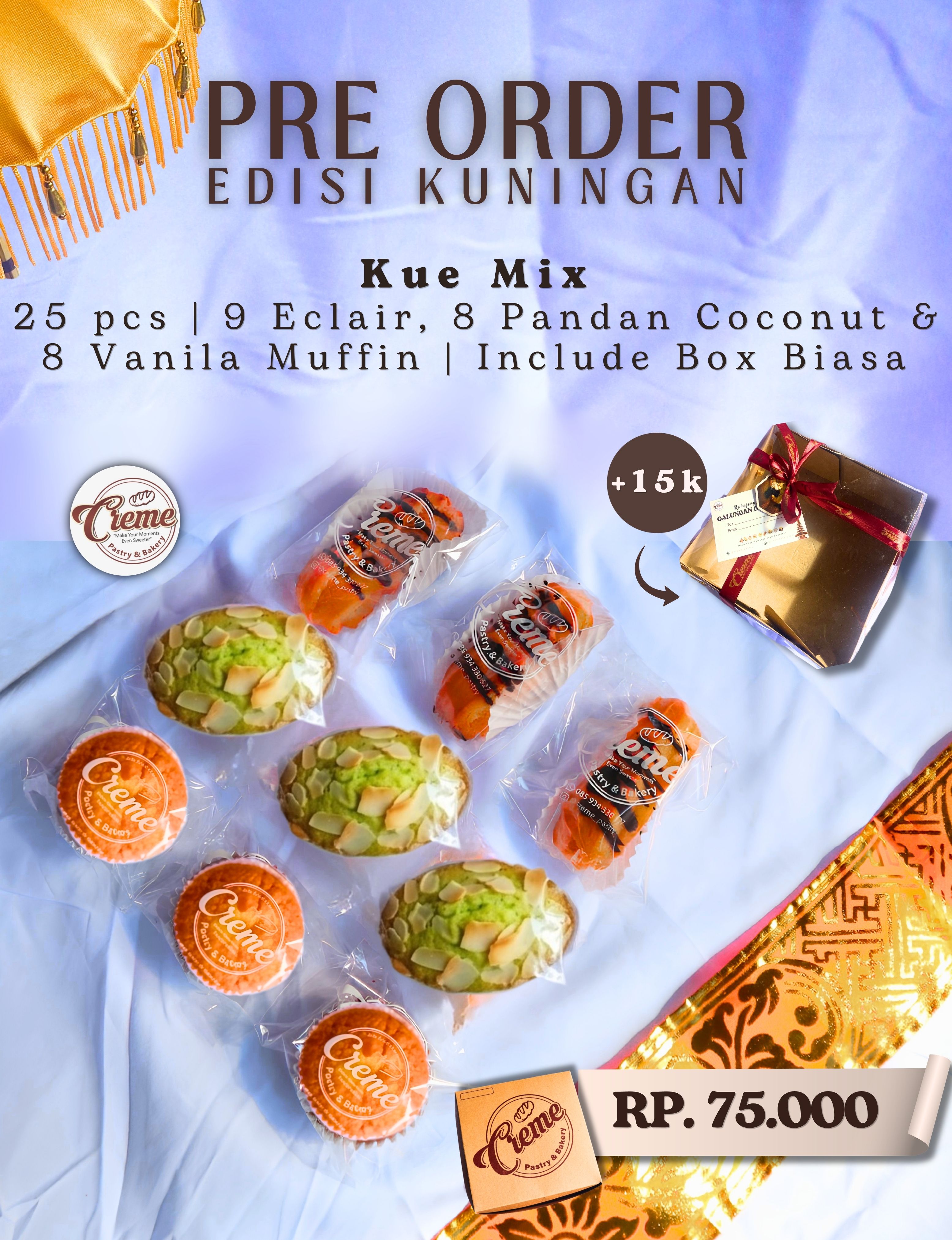 Hampers Kue Mix 25 pcs