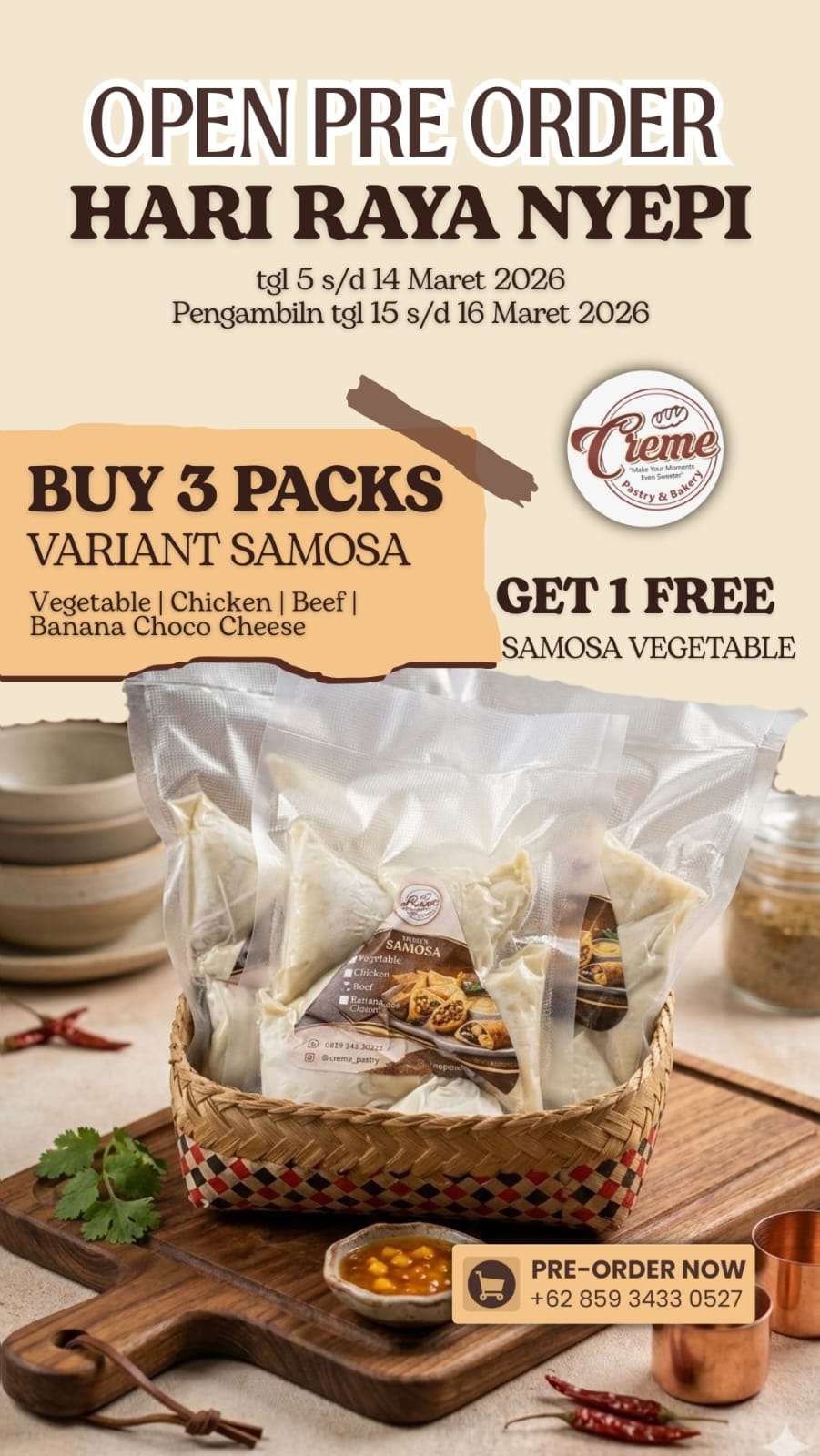 Pre Order Hari Raya Nyepi 2026